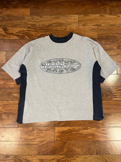 2001 Harley St Augustine Two Tone Tee (XXL)