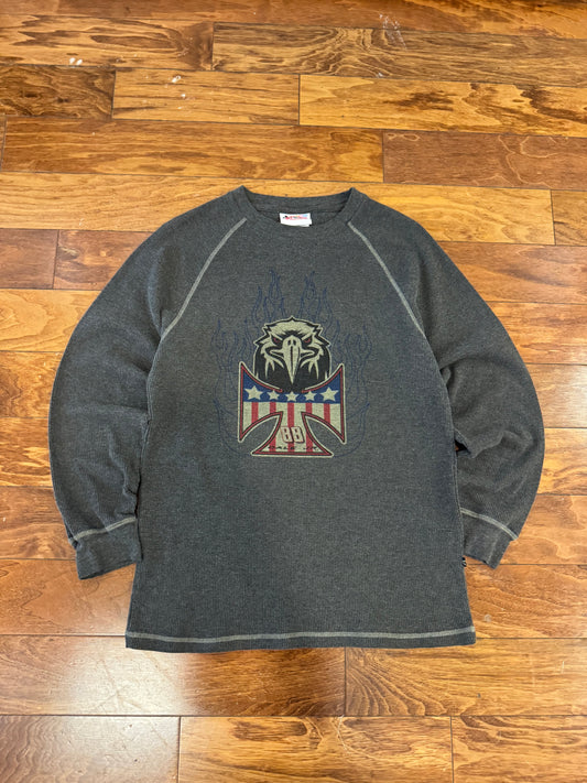 00s Nascar Dale Jr Thermal Long Sleeve Shirt (L)