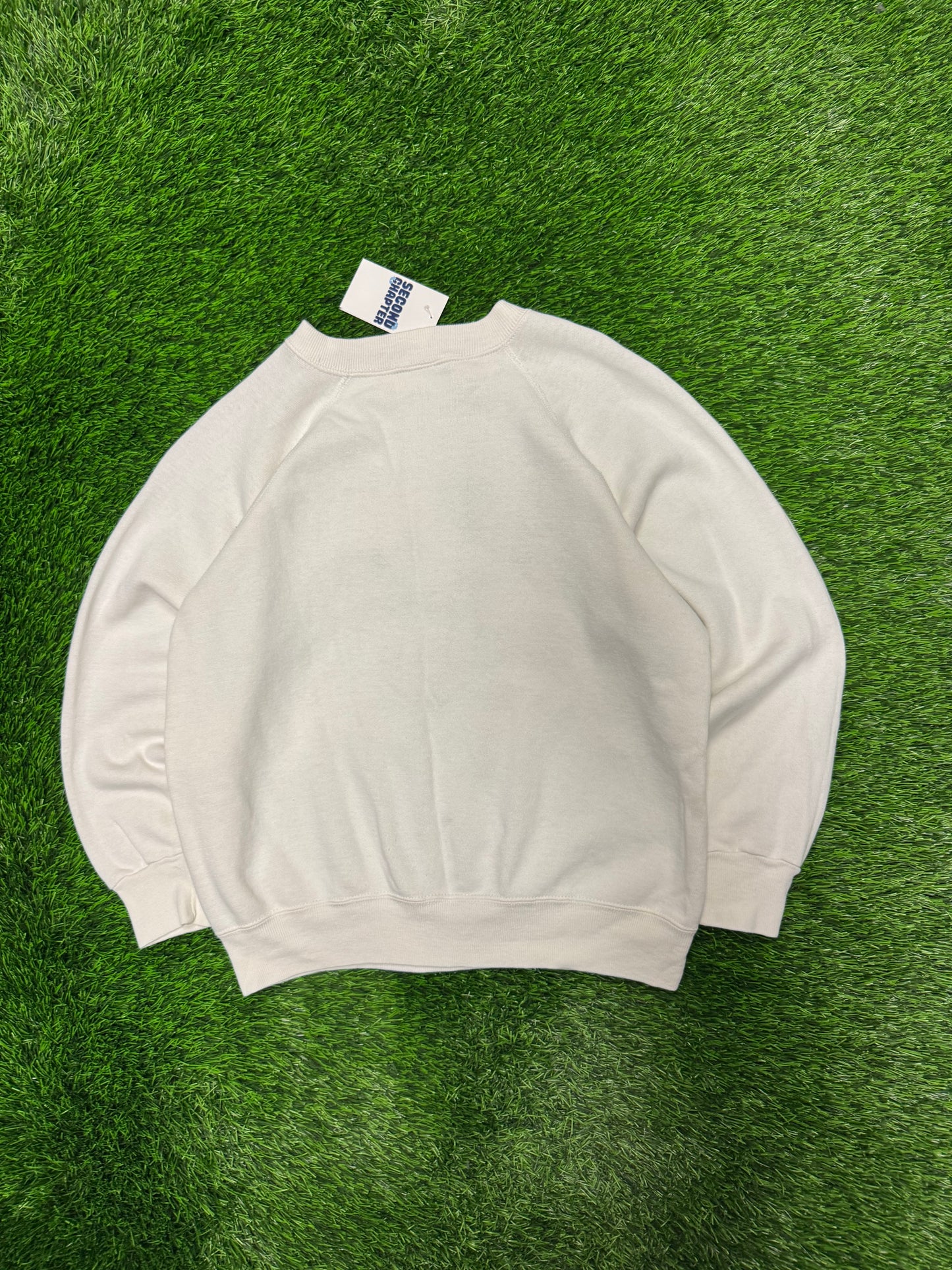 80s Mickey Mouse Disney Florida White Crewneck (M)