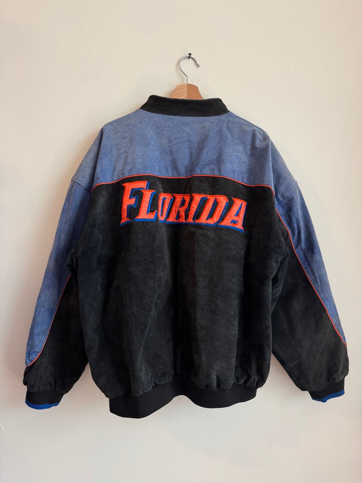 00s Florida Gators Faded Suede Jacket (XL)