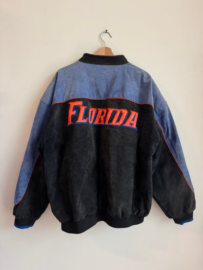 00s Florida Gators Faded Suede Jacket (XL)