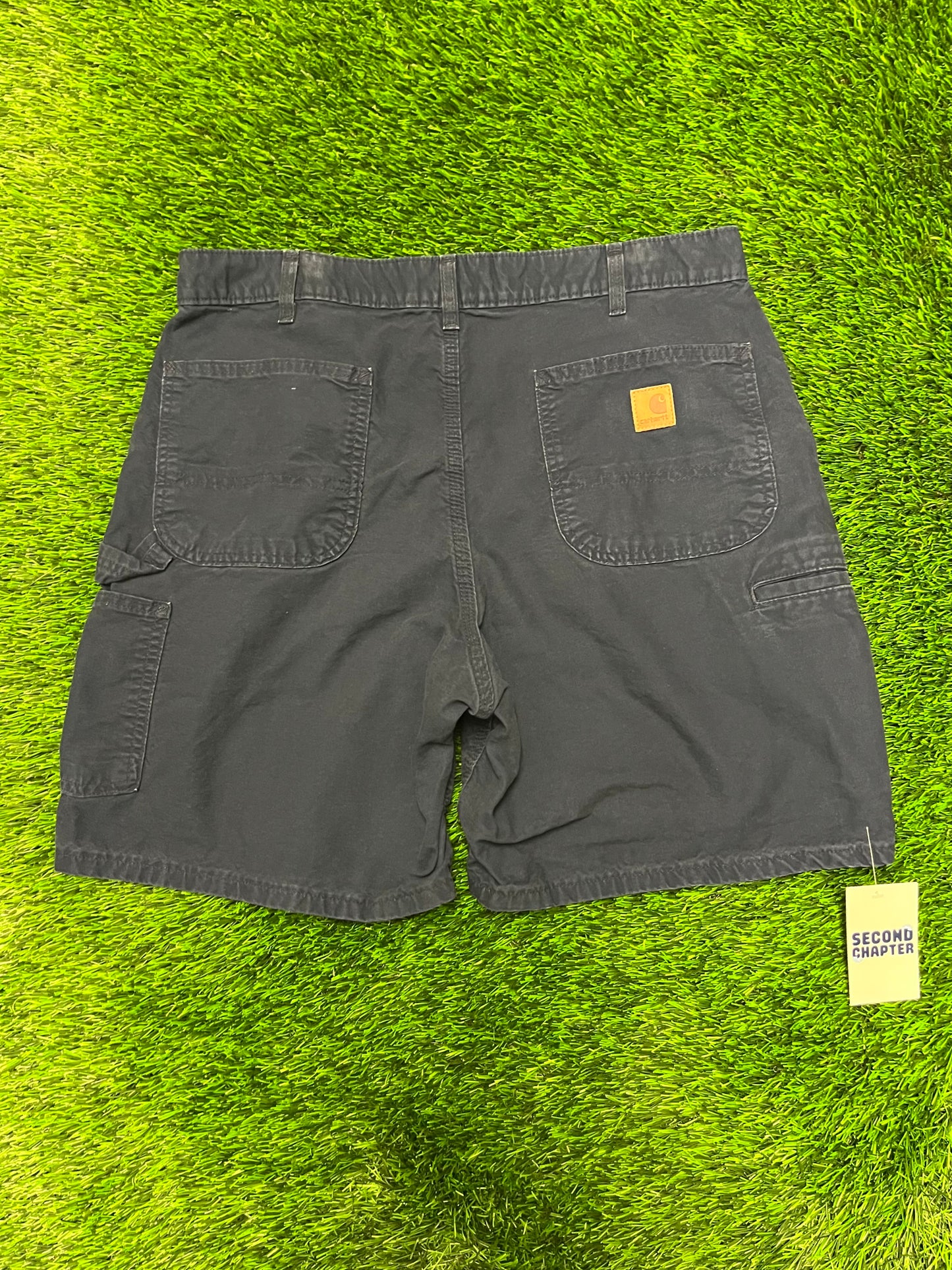 2010 Carhartt Workwear Carpenter Navy Shorts (36)