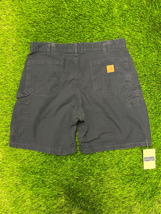 2010 Carhartt Workwear Carpenter Navy Shorts (36)