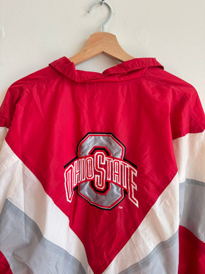 90s Ohio State (OSU) Vintage Reebok Windbreaker (XL)