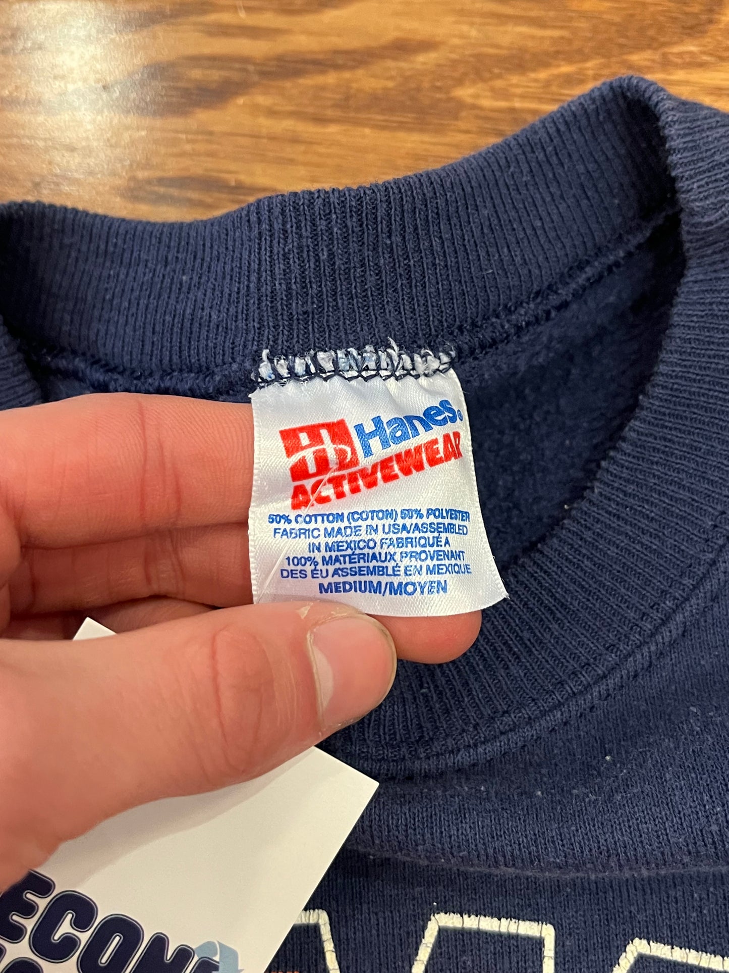 90s Clemson University Team Hanes Vintage Crewneck (M)