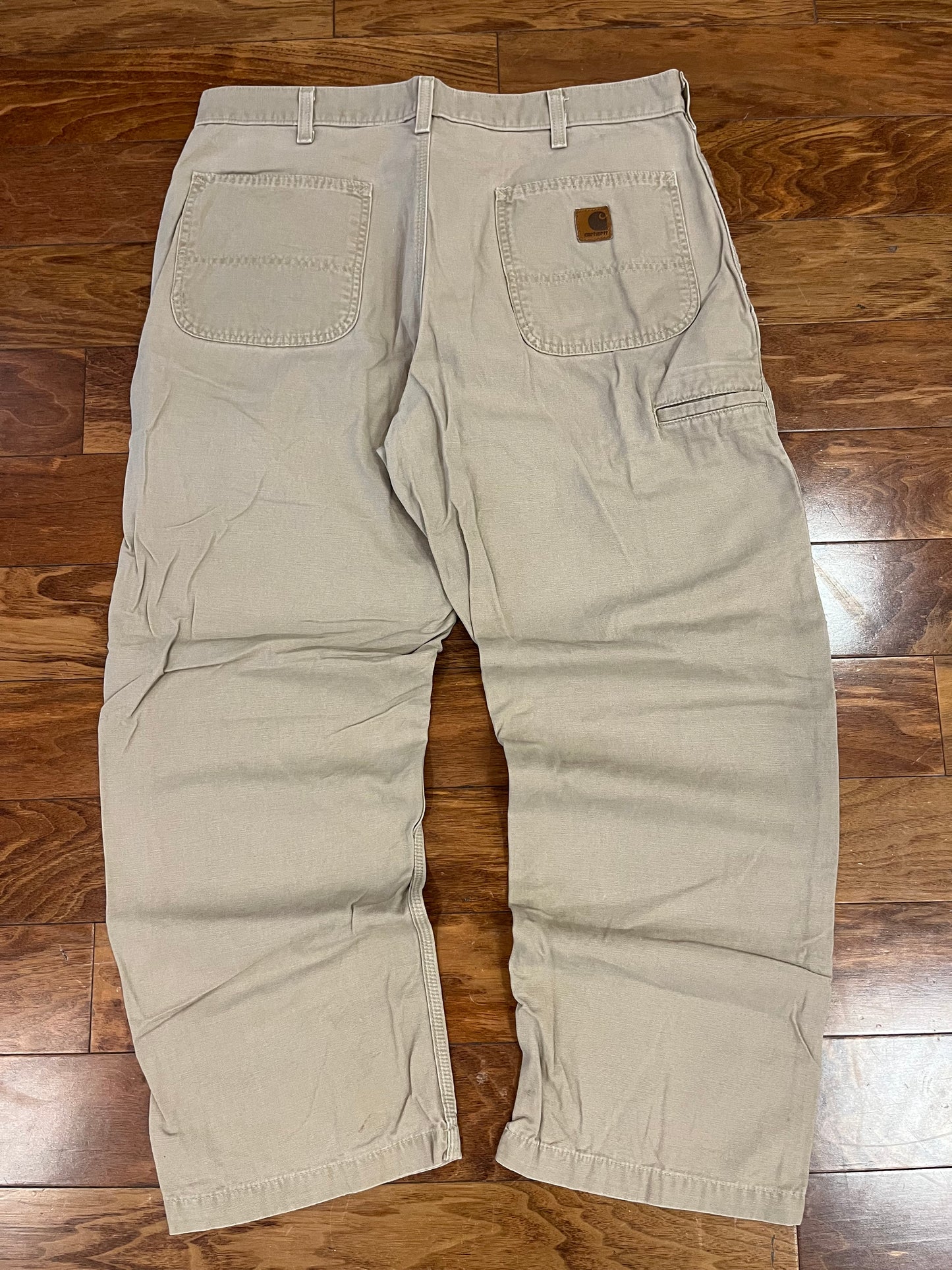 2008 Carhartt Golden Khaki Carpenter Pants (36 x 30)
