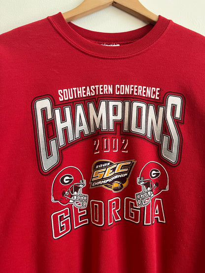 2002 Georgia University Southern Conference Champs Crewneck (L)