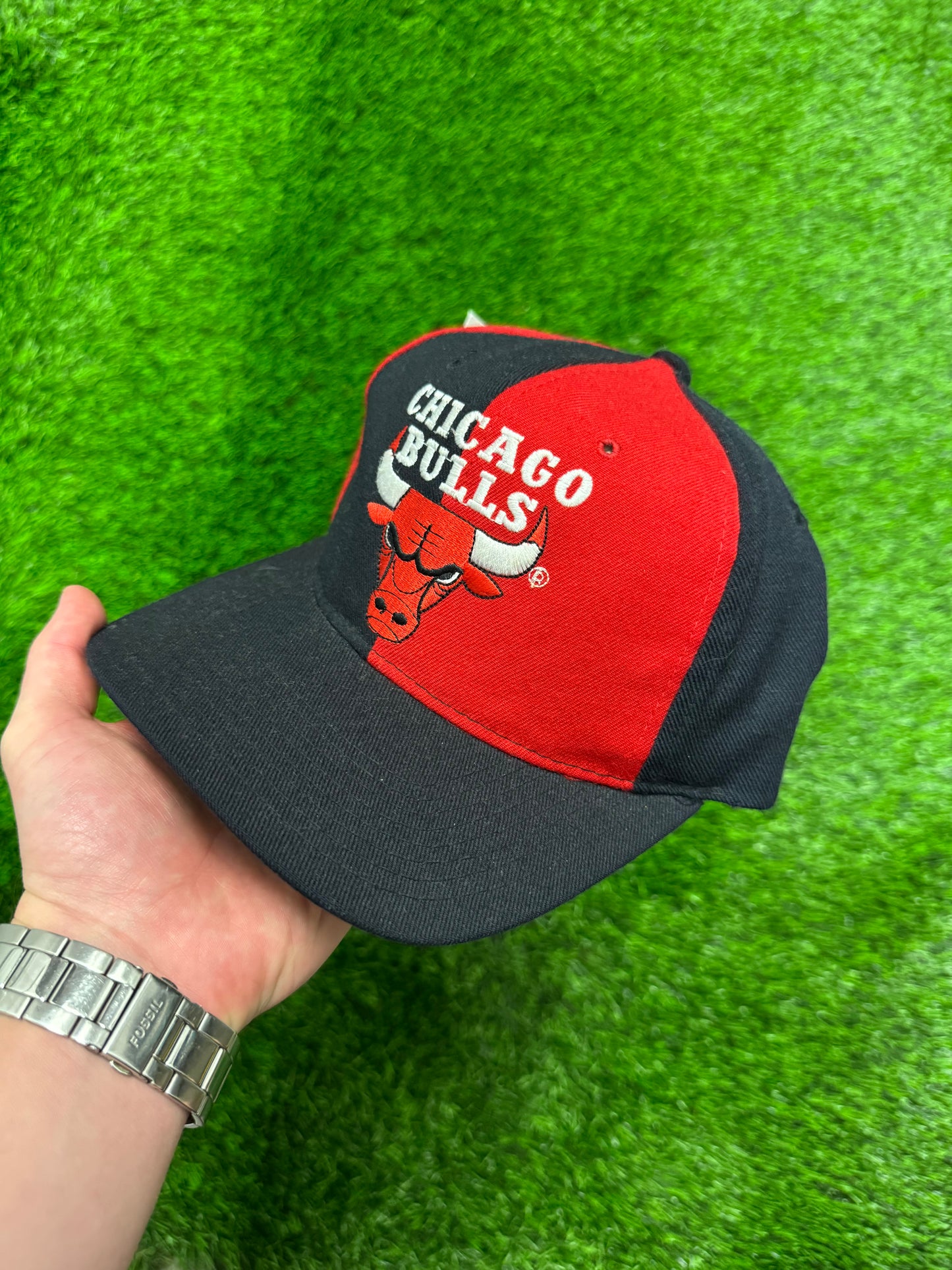 90s Chicago Bulls NBA Starter Vintage Snapback Hat (OS)
