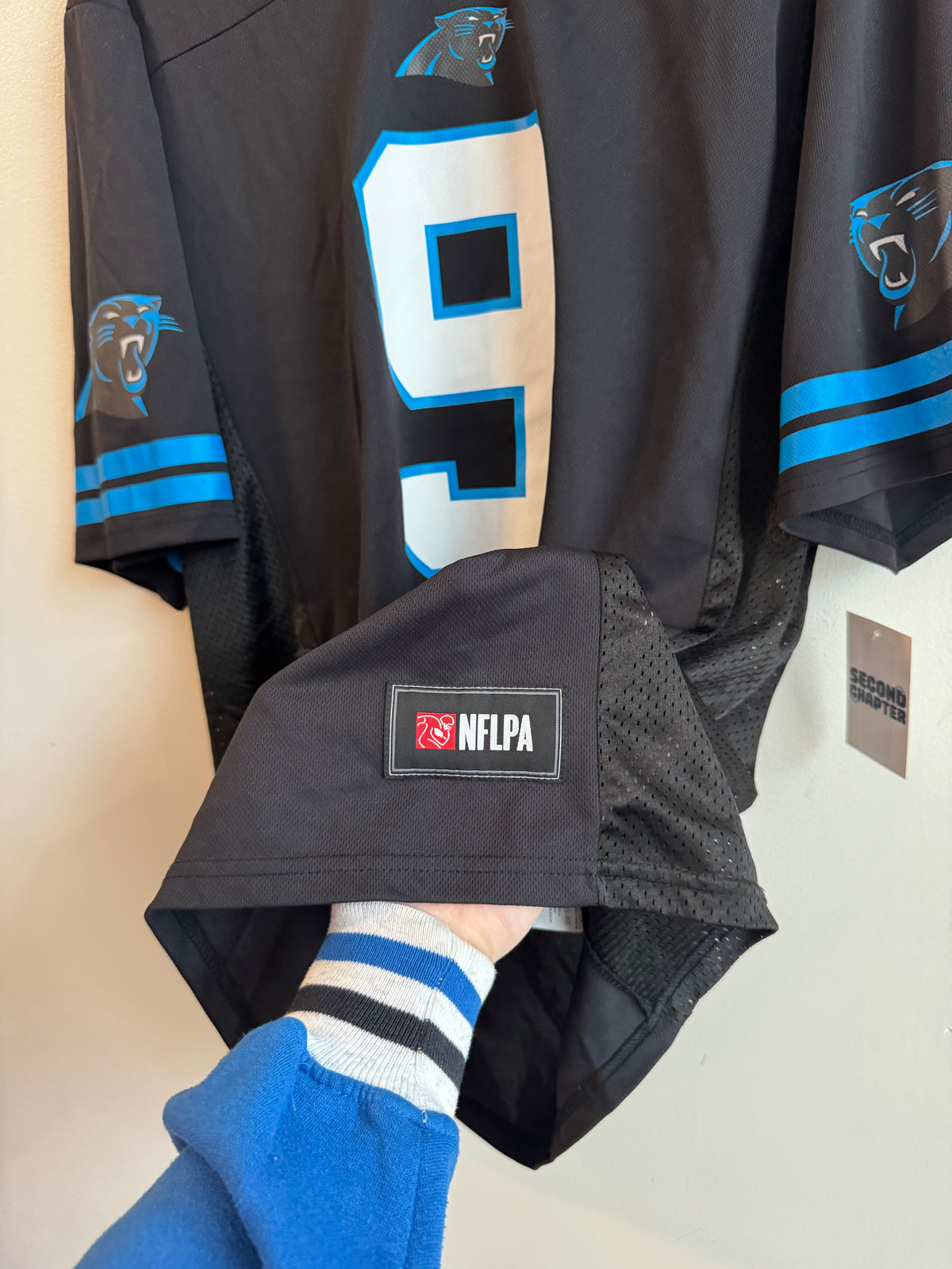 2020s Carolina Panthers Bryce Young Team Apparel Jersey (XL)