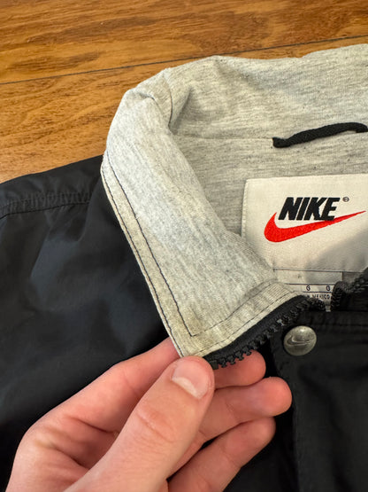 90s Nike Black Windbreaker (L)