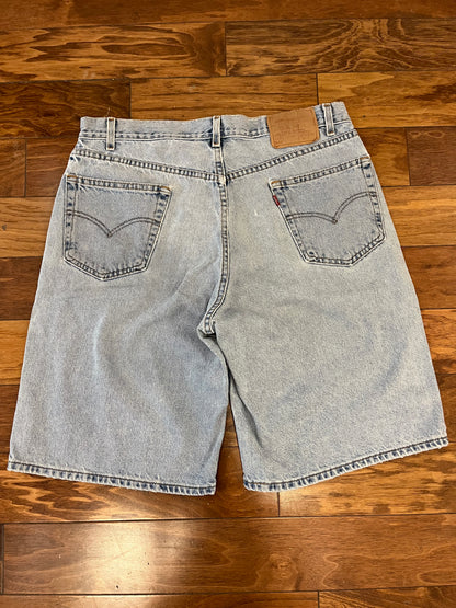 2000 Levi's 550 Baggy Jean Shorts (36)