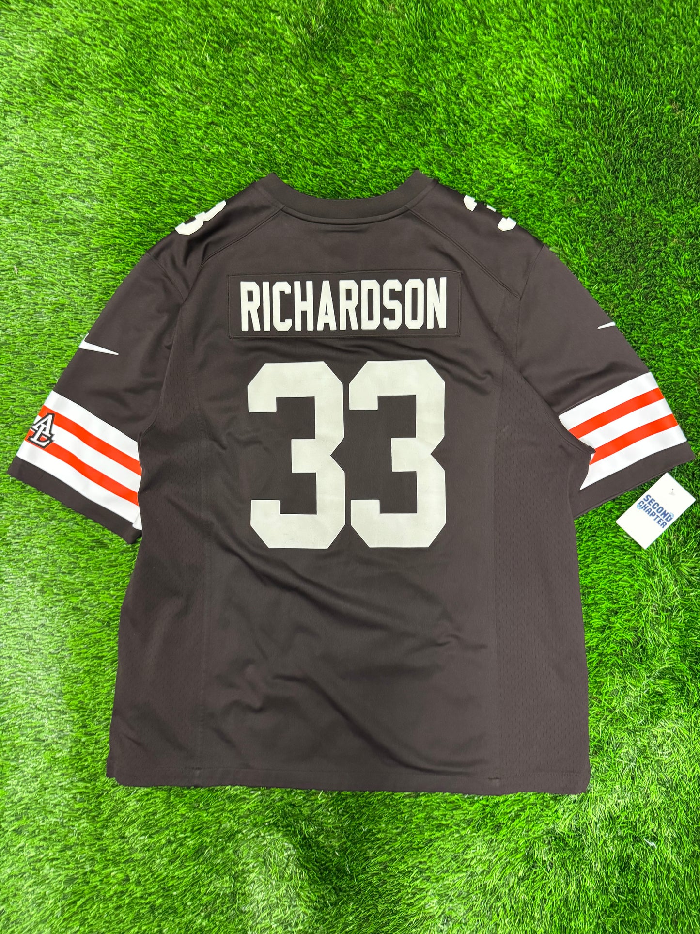 Cleveland Browns Trent Richardson #33 Nike Jersey (XL)