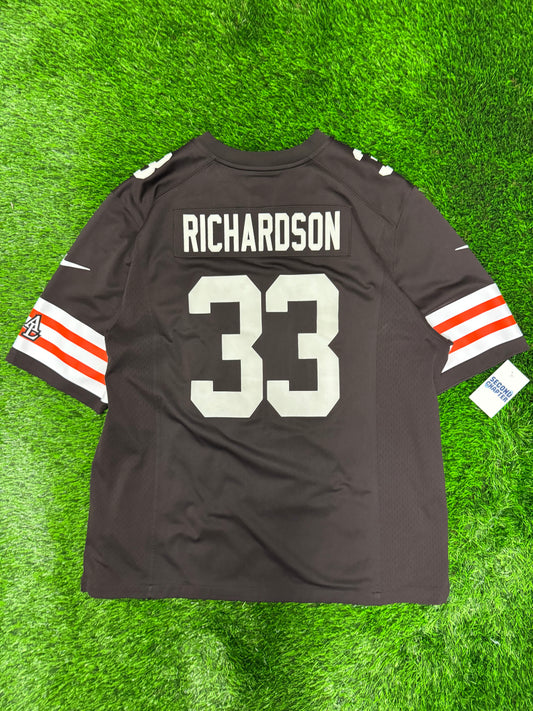 Cleveland Browns Trent Richardson #33 Nike Jersey (XL)