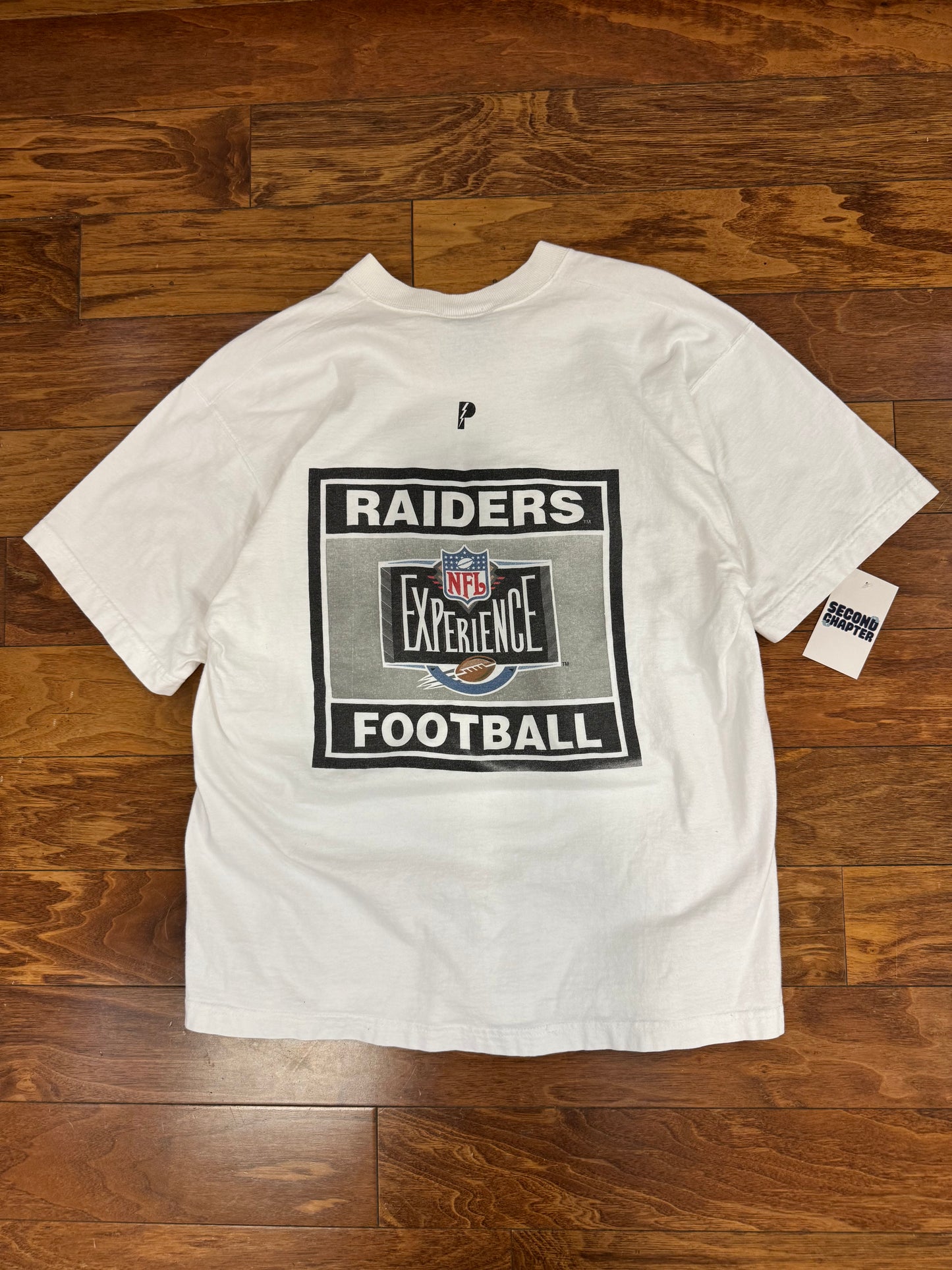 1995 Oakland Raiders Pro Player White Tee (L)