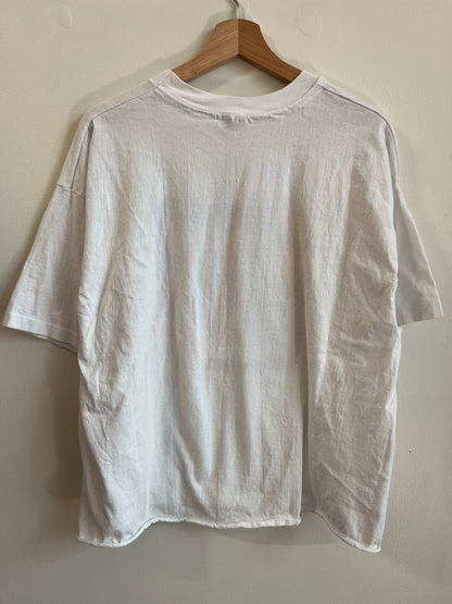 1993 Mellow Yellow Racing Nascar Cropped Tee (XL)