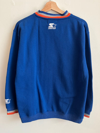 90s Denver Broncos NFL Starter Embroidered Crewneck (Youth XL)