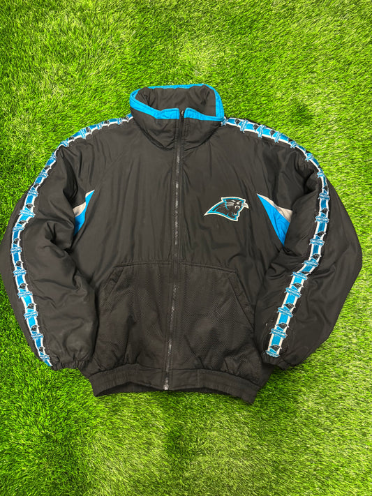 00s Carolina Panthers Game Day Puffer Jacket (L)