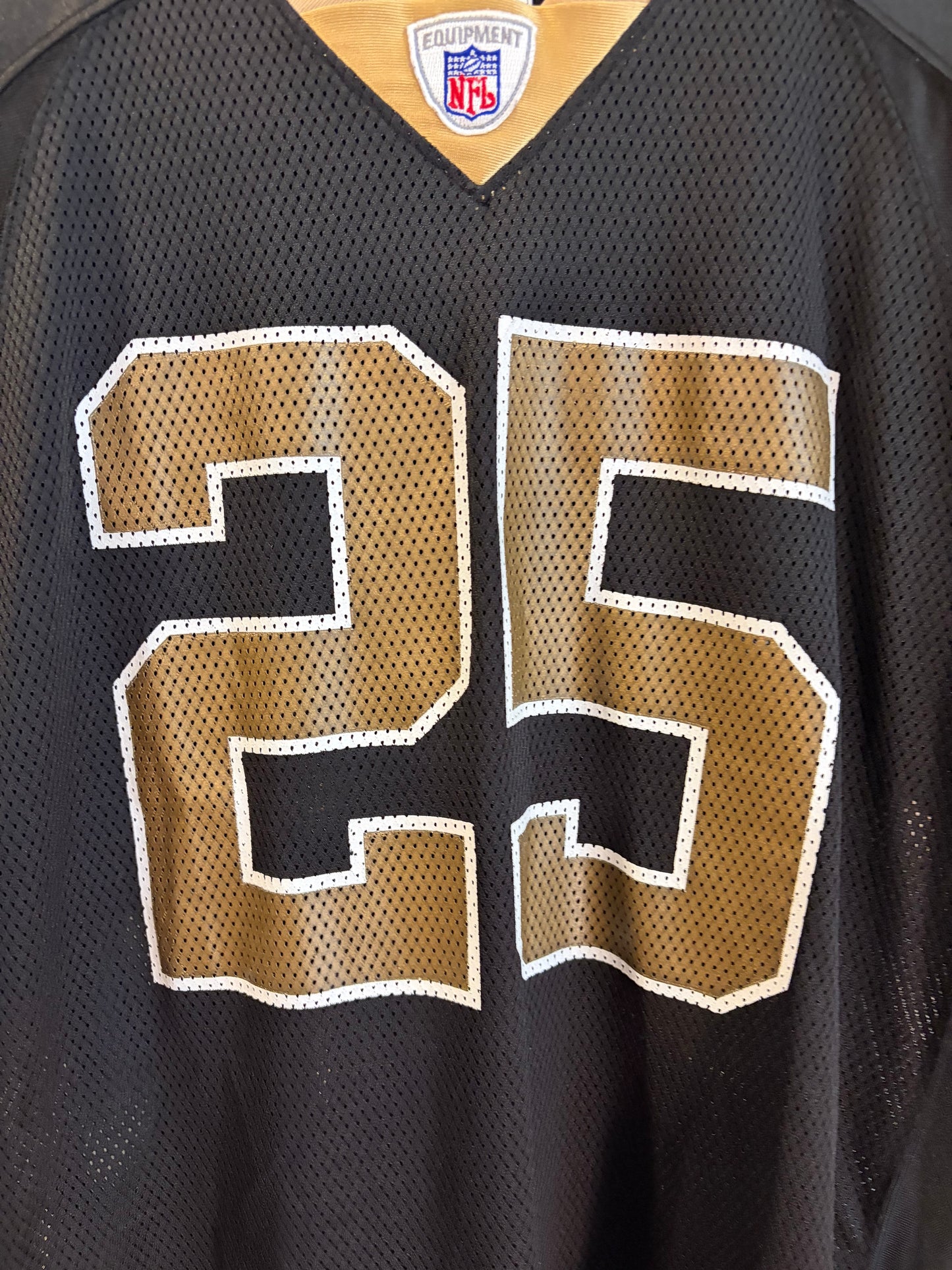 00s New Orléans Saints Reggie Bush Reebok Home Jersey (L)