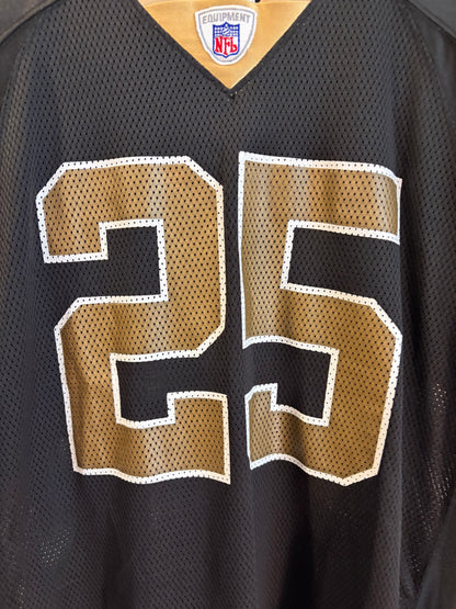 00s New Orléans Saints Reggie Bush Reebok Home Jersey (L)
