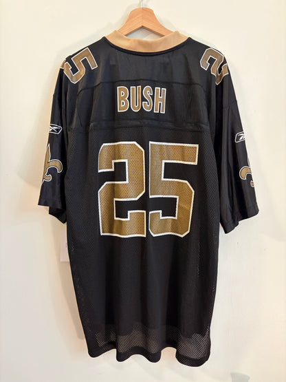 00s New Orléans Saints Reggie Bush Reebok Home Jersey (L)