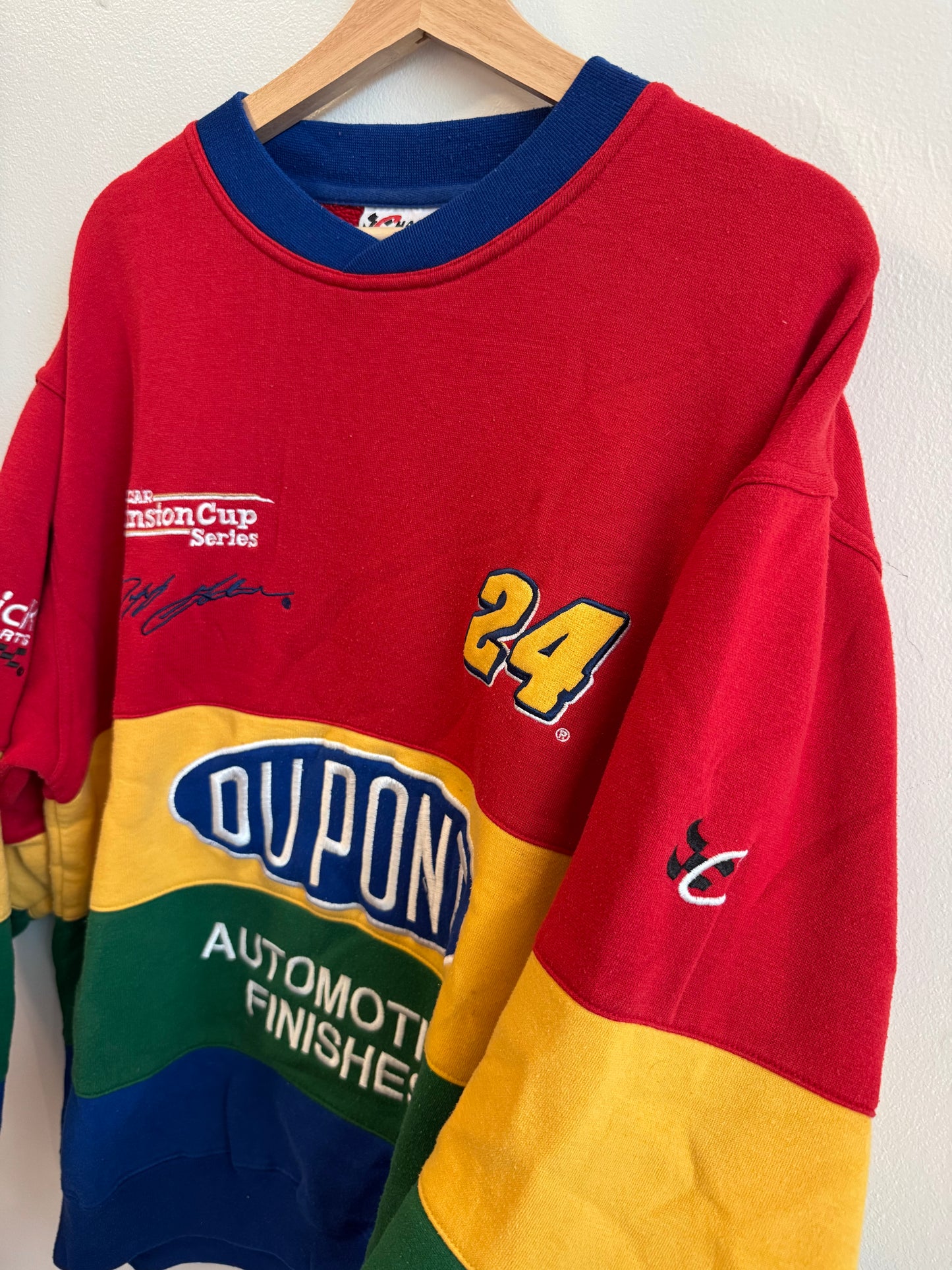 00s Nascar Jeff Gordon Chase Authentics Embroidered Crewneck (L)