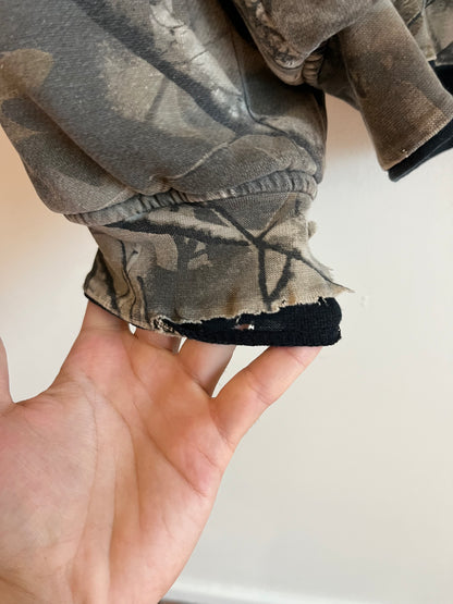 90s Winchester Camo Zip Up Hoodie (XXL)