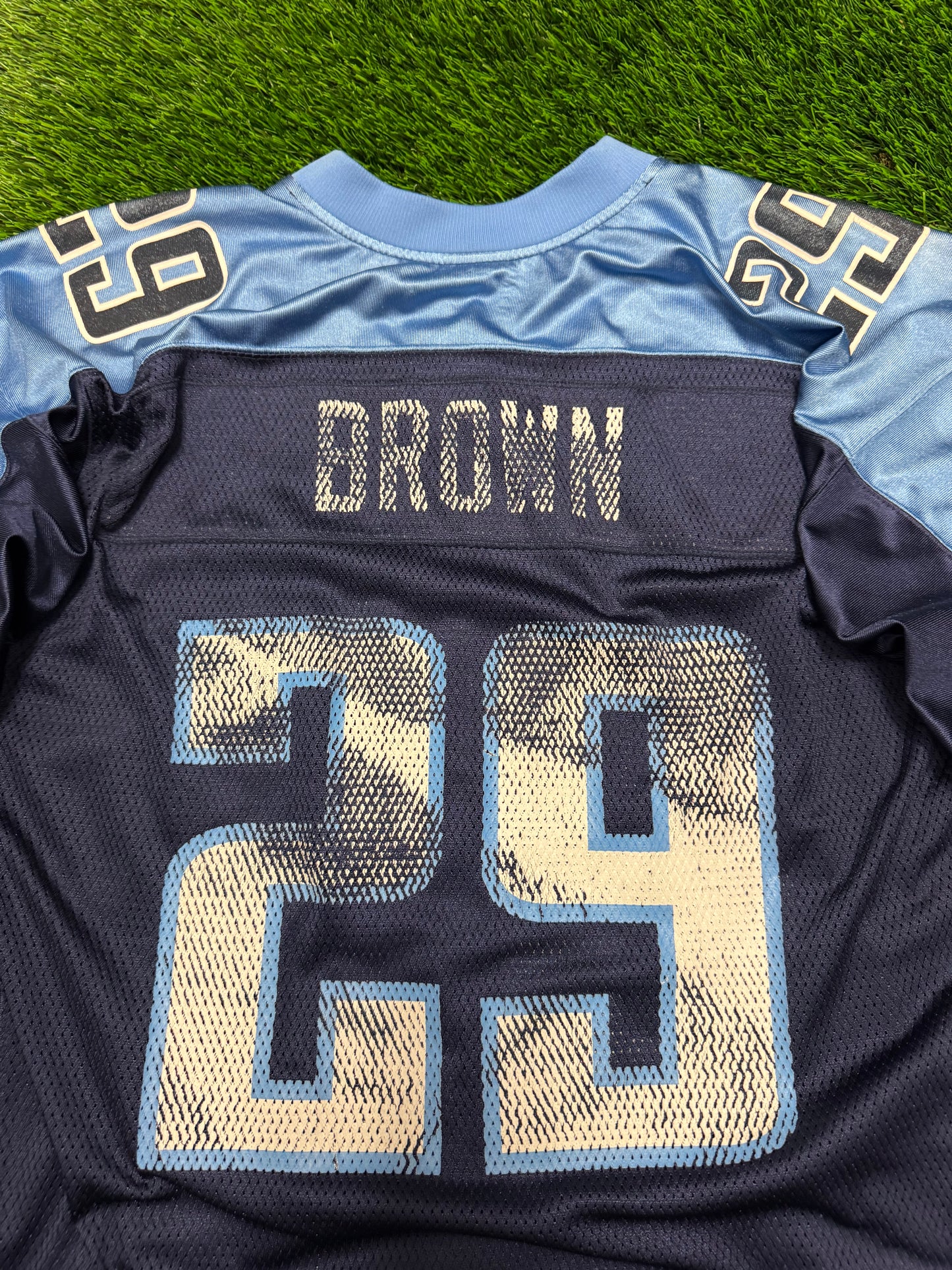 Tennessee Titans Chris Brown #29 Reebok Jersey (L)