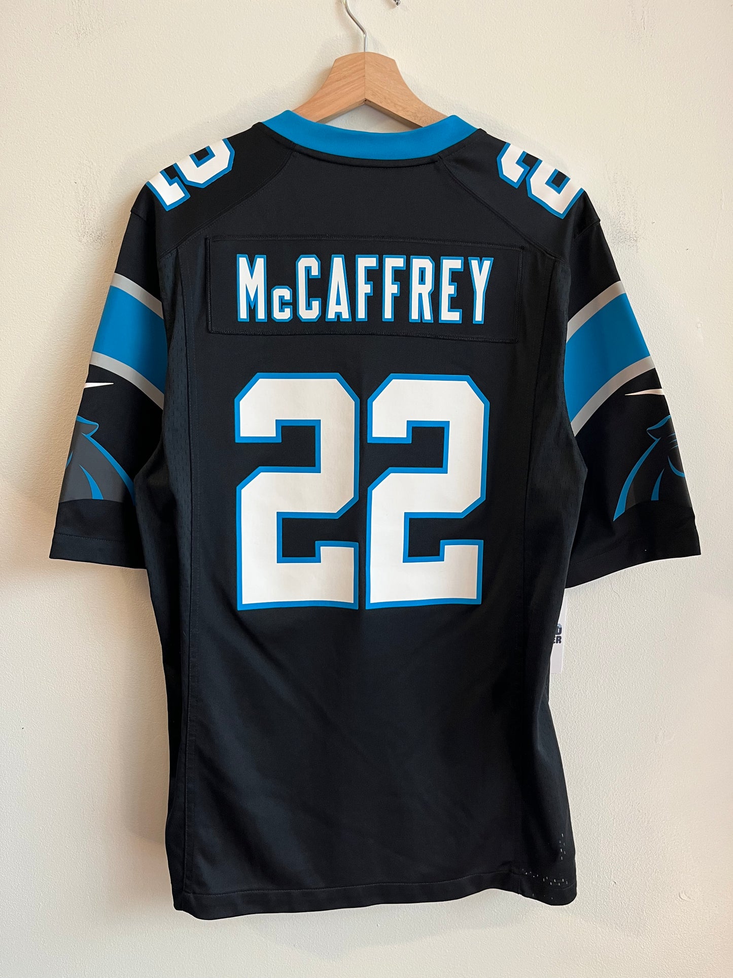 2010s Carolina Panthers Christian McCaffery Home Nike Jersey (M)