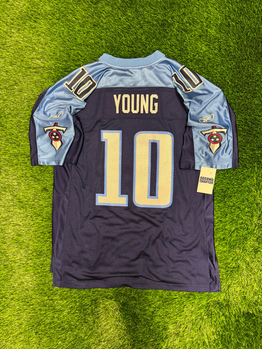Tennessee Titans Vince Young #10 Reebok Jersey (L)
