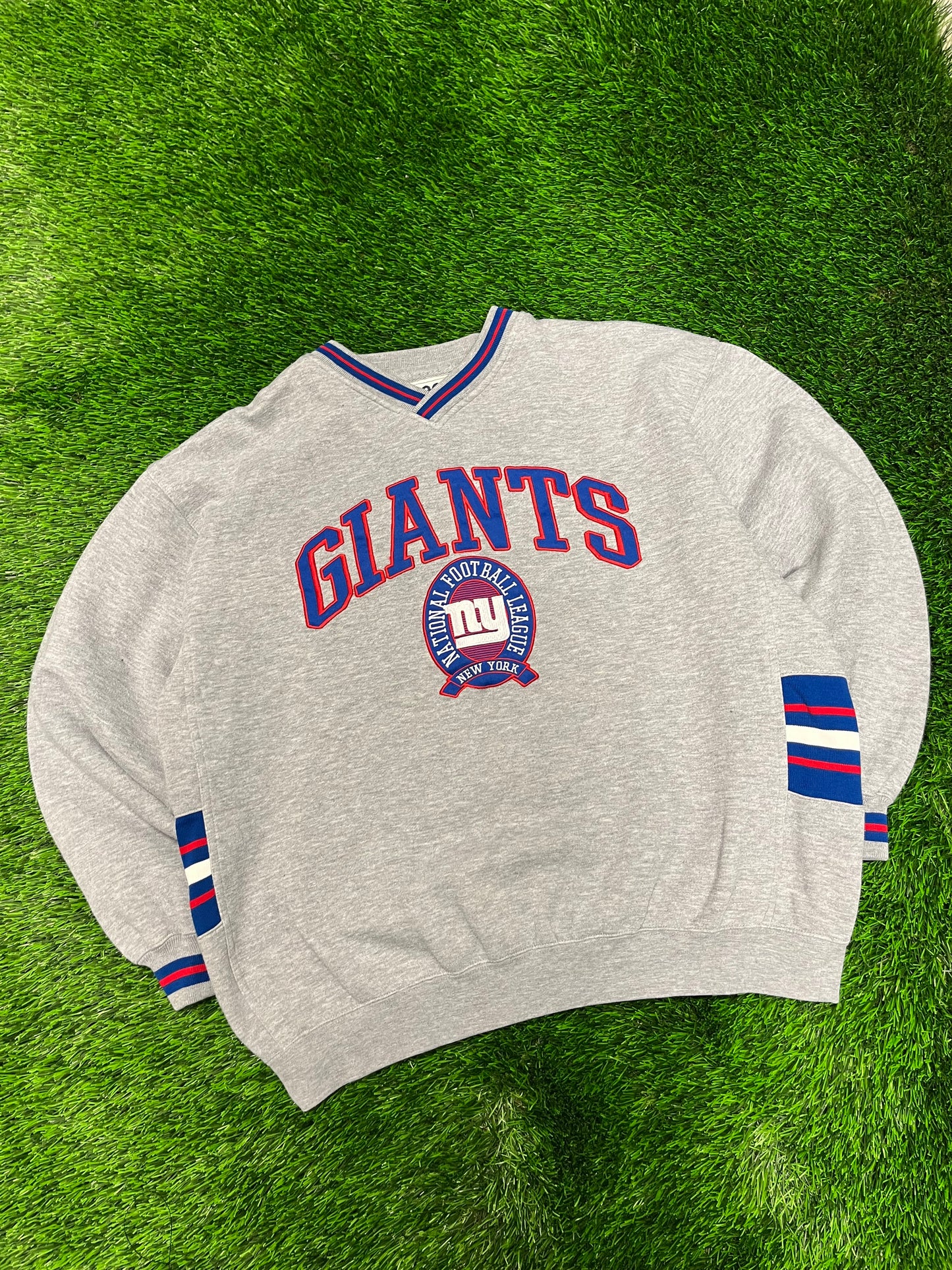 90s NY Giants Embroidered Lee Crewneck (L)