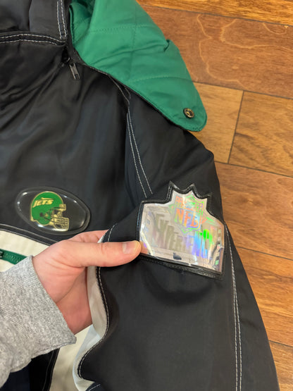 90s New York Jets Vintage Pro Player NFL Puffer Jacket (XL)