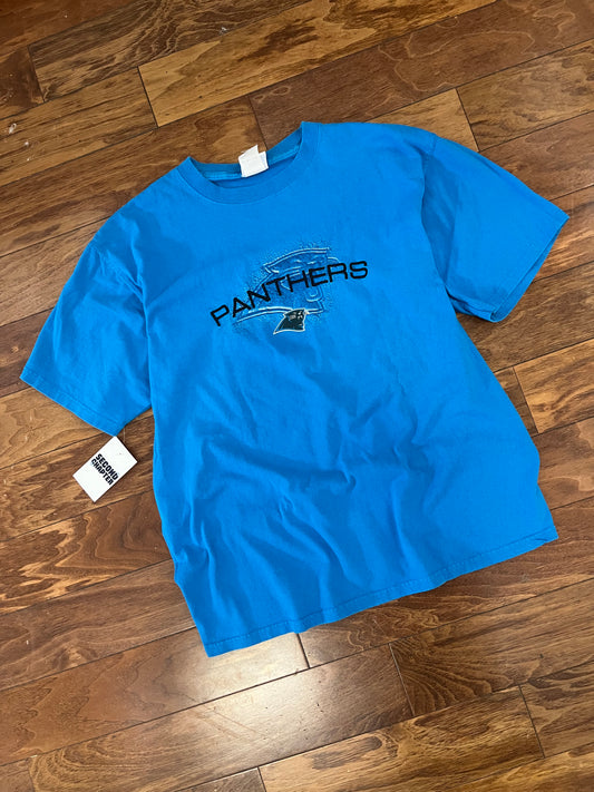 00s Carolina Panthers Embroidered Tee (L)
