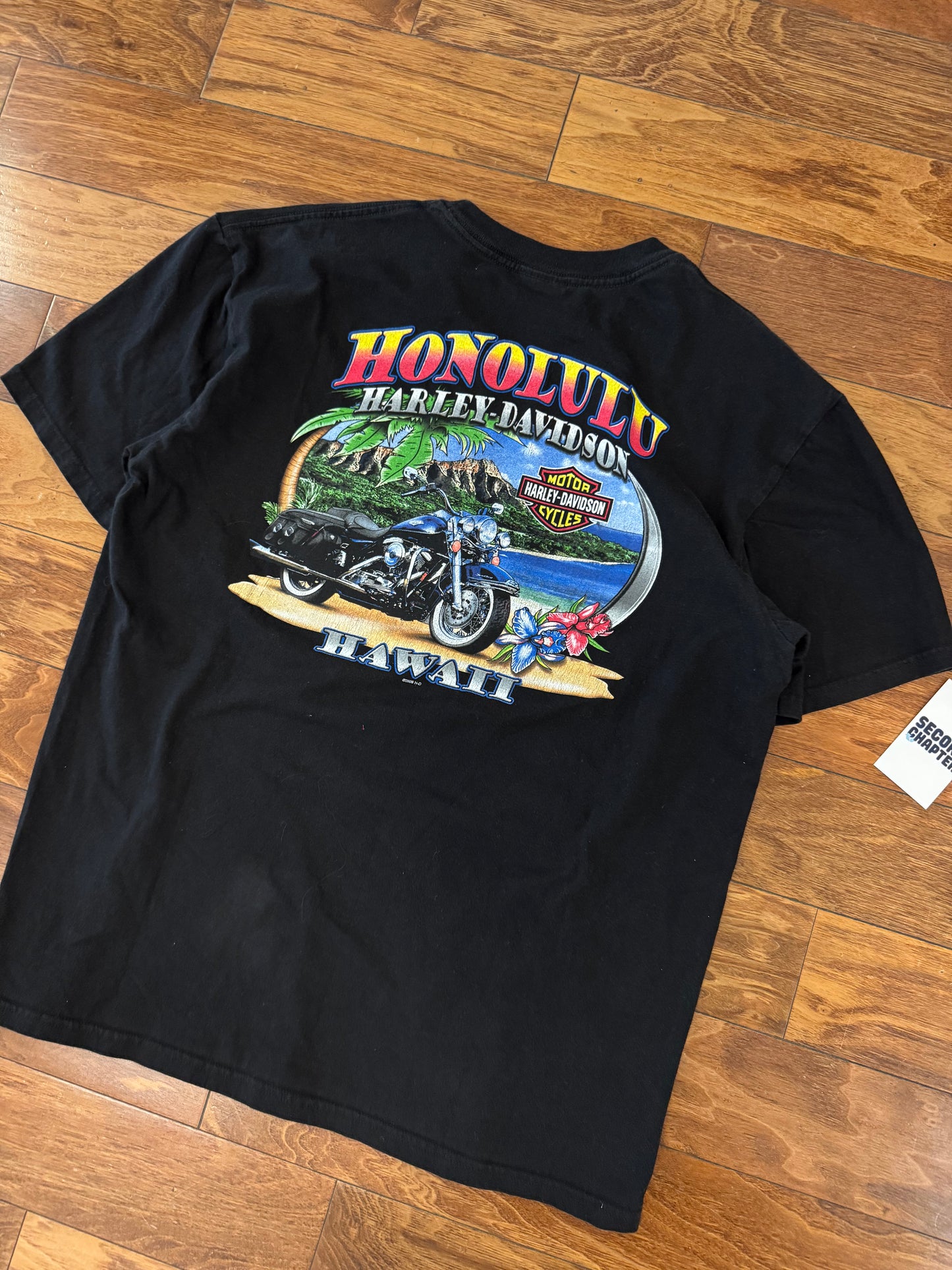 2009 Harley Davidson Honolulu, Hawaii Vintage Tee (XL)