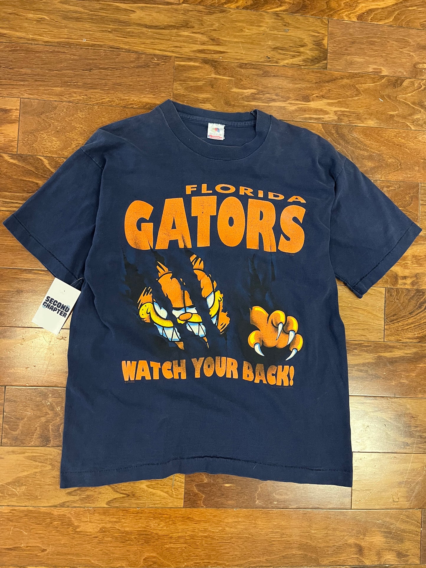 90s Florida Gators Garfield "Watch Your Back" Tee (L)