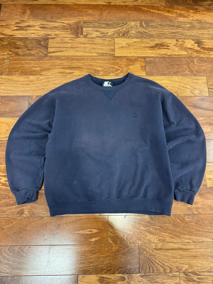 00s Starter Faded Blue Essential Crewneck (M)