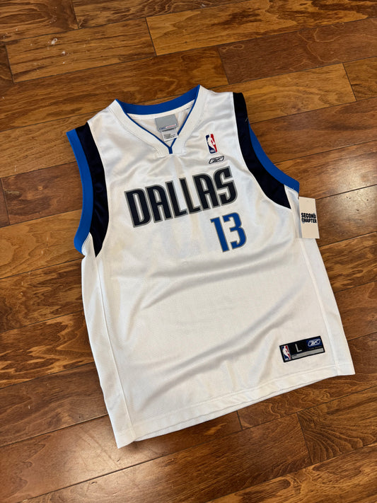 00s Mavericks Steve Nash Reebok Away Jersey (L)