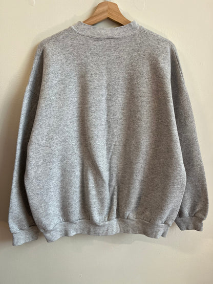 90s Carolina Panthers Football Spell Out Logo 7 Crewneck (XL)