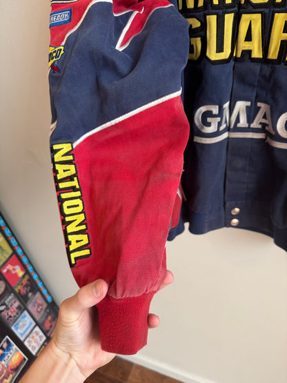 00s Dale Earnhardt National Guard Faded Nascar Racing Jacket (M)