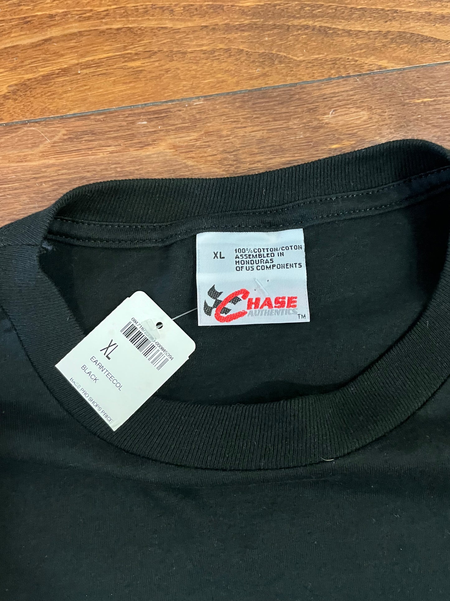00s Dale Earnhardt Camo Text Deadstock Black Tee (XL)