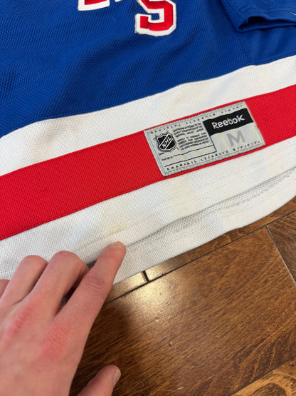 00s NY Rangers Henrik Lundqvist Reebok Hockey Jersey (M)