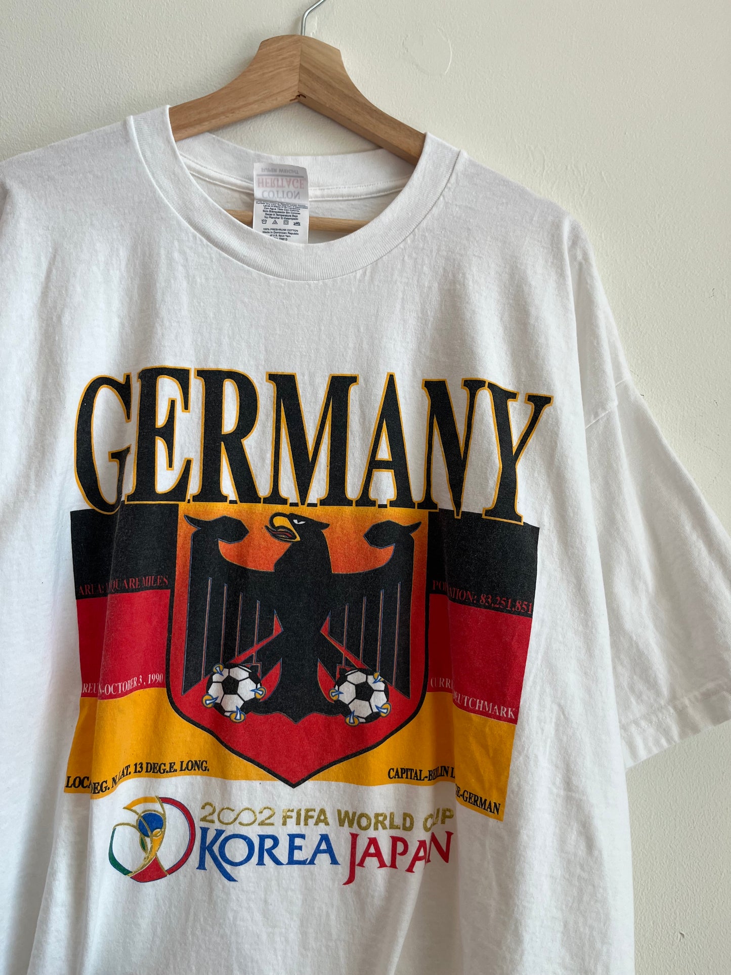 2002 Germany Vintage World Cup Tee (XXL)