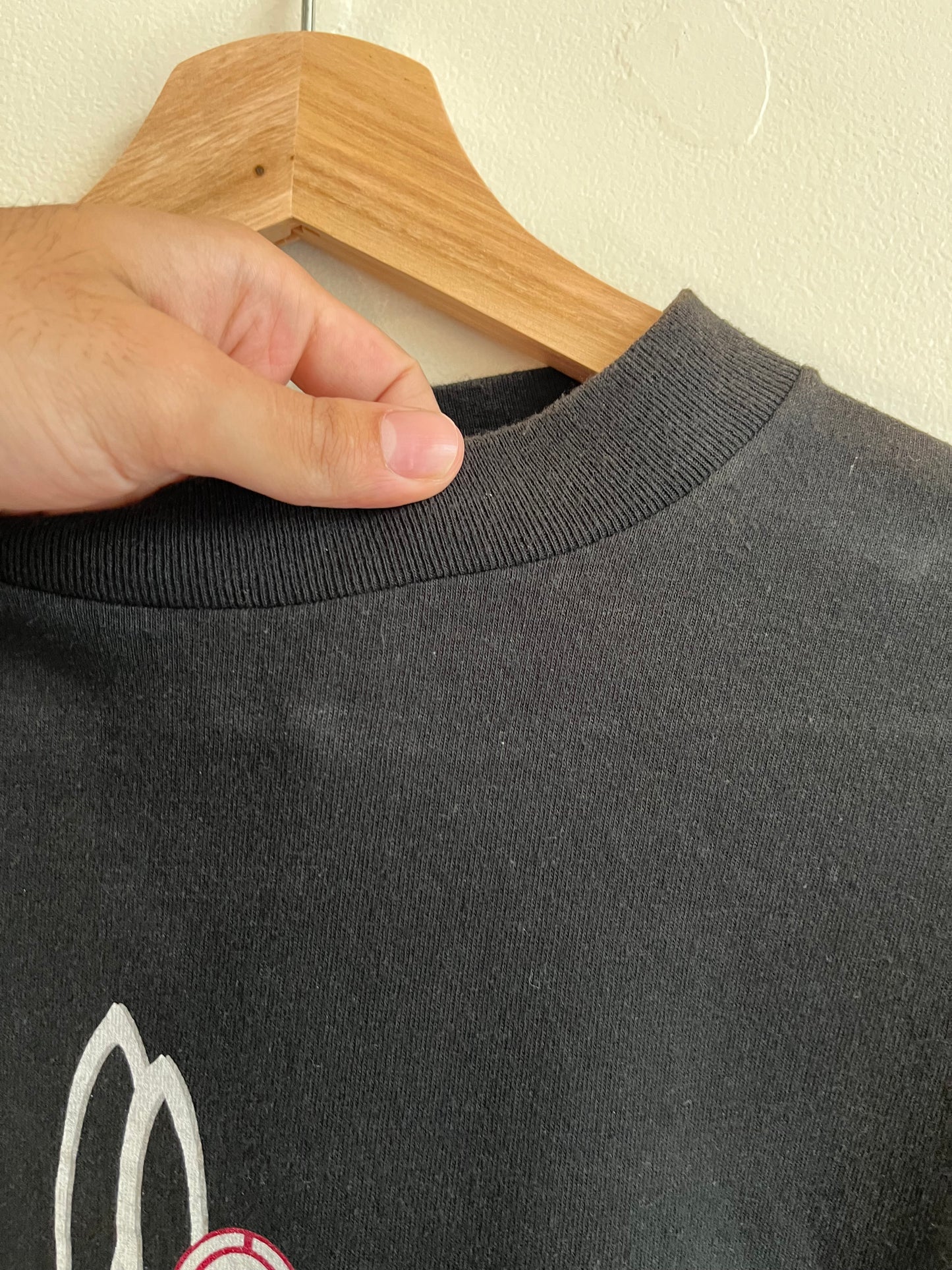 00s Billabong Black Spell Out Long Sleeve Shirt (M)