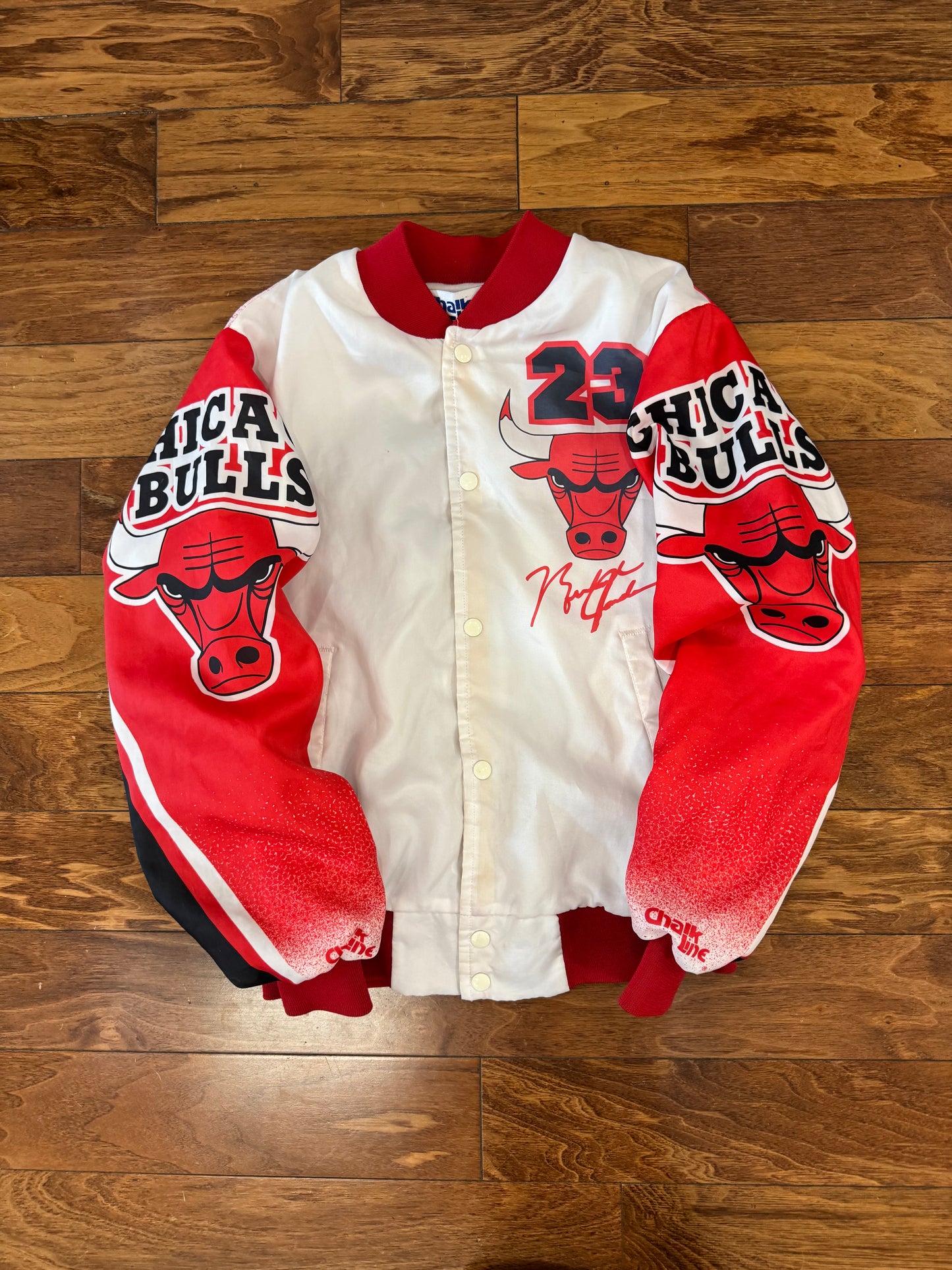 90s Chicago Bulls Michael Jordan Fanimation Jacket (S)