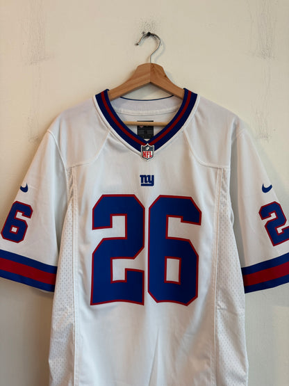 2020 New York Giants Saquon Barkley Nike Away Jersey (S)