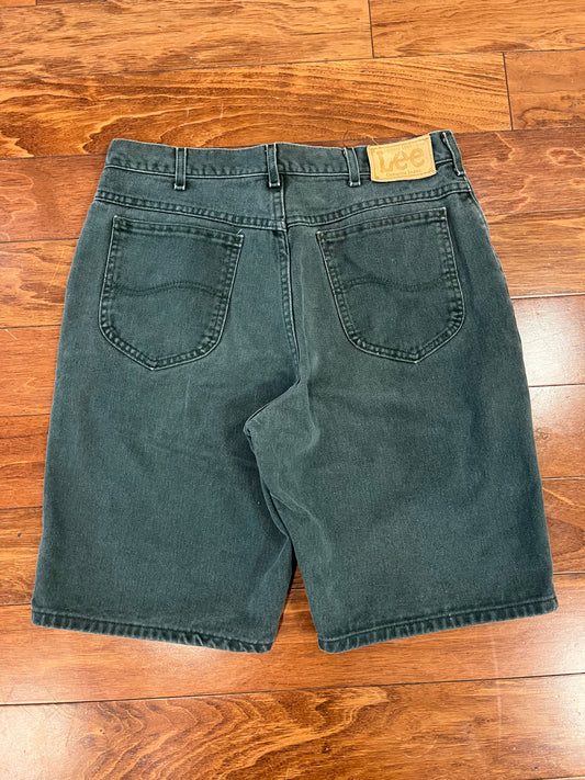 90s Lee Green Shorts (32)