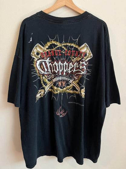 2005 Orange County Choppers Spider Web Graphic Tee (XXXL)