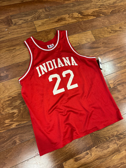 90s Indiana Basketball #22 Logo Athletic Jersey (XL)