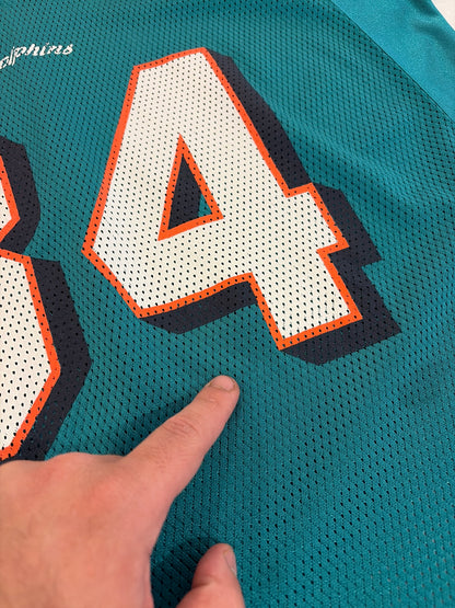 00s Miami Dolphins Ricky Williams Reebok NFL Jersey (L)