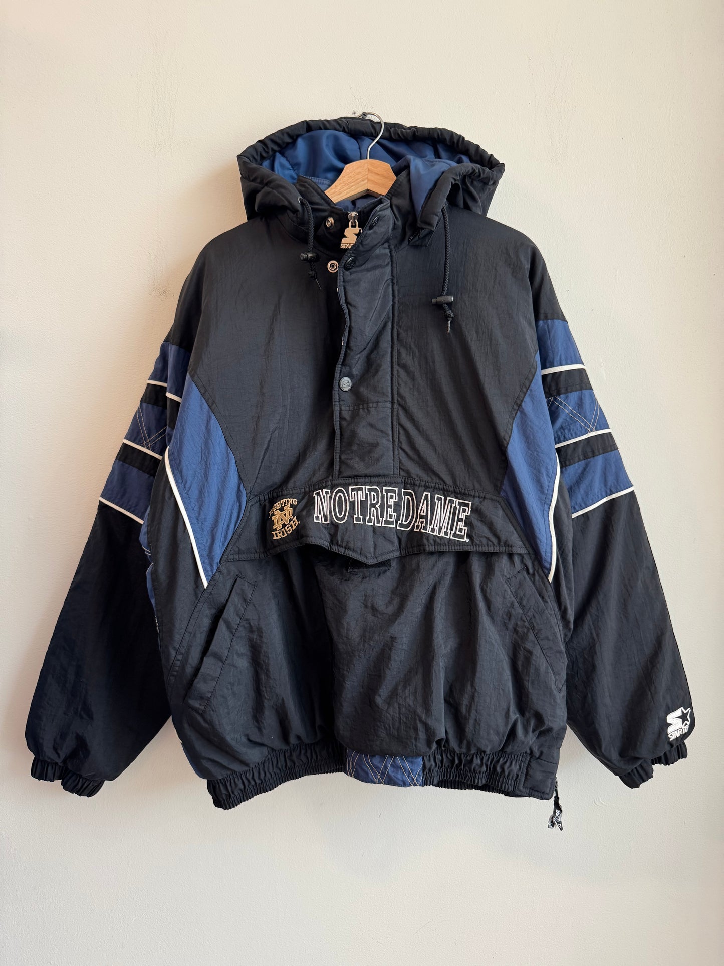 1990s Notre Dame Fighting Irish Starter Puffer Jacket (XL)
