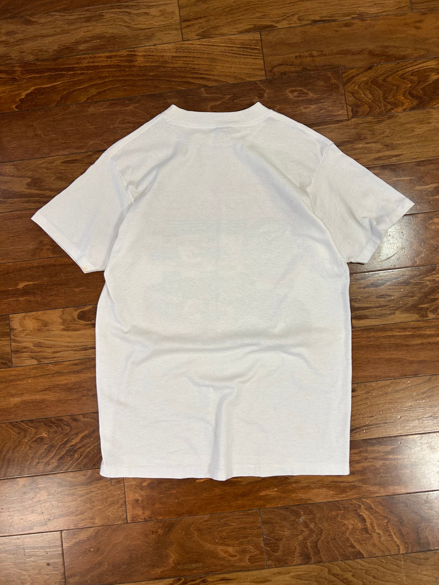 1991 Dale Earnhardt Vintage White Nascar Tee (M)